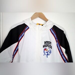 Brand New Universal Studios Woody Woodpecker Windbreaker Jacket (Large)